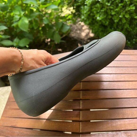 CROCS Dual Comfort Flat Women’s Black Size 9 - Picture 3 of 11